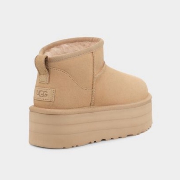 UGG Classic Ultra Mini Platform Driftwood - Picture 3 of 10